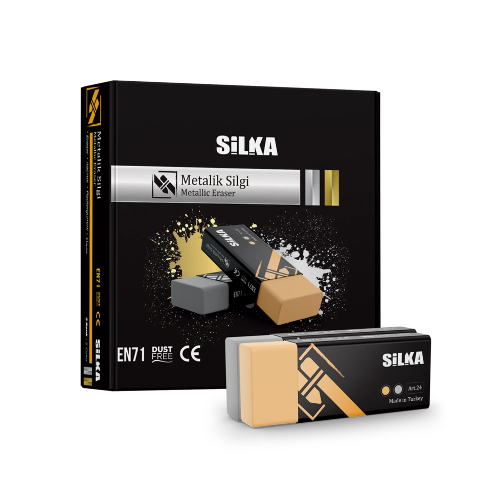 20’Lİ Metalik Silgi