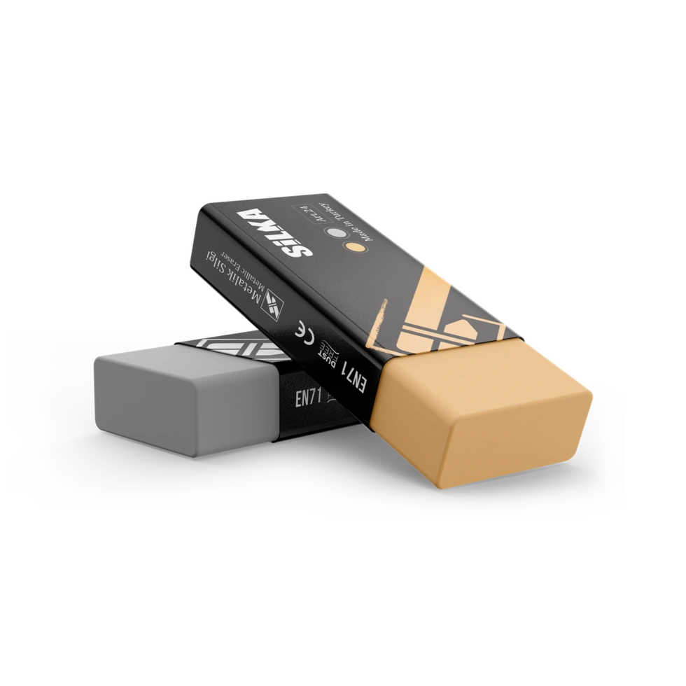 20’Lİ Metalik Silgi